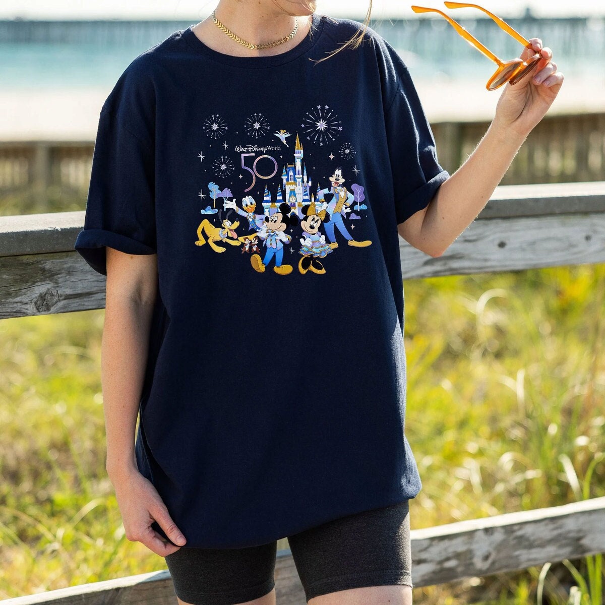 Discover Disney 50th Anniversary Shirt, Disneyland Shirt, Disney Magic Kingdom, Disney Vacation Shirt