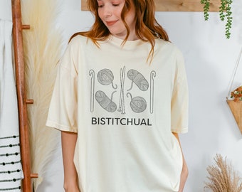 Softness meets Style: Bistitchual Comfort Colors Garment-Dyed T-Shirt - 100% Ring-Spun Cotton, Relaxed Fit