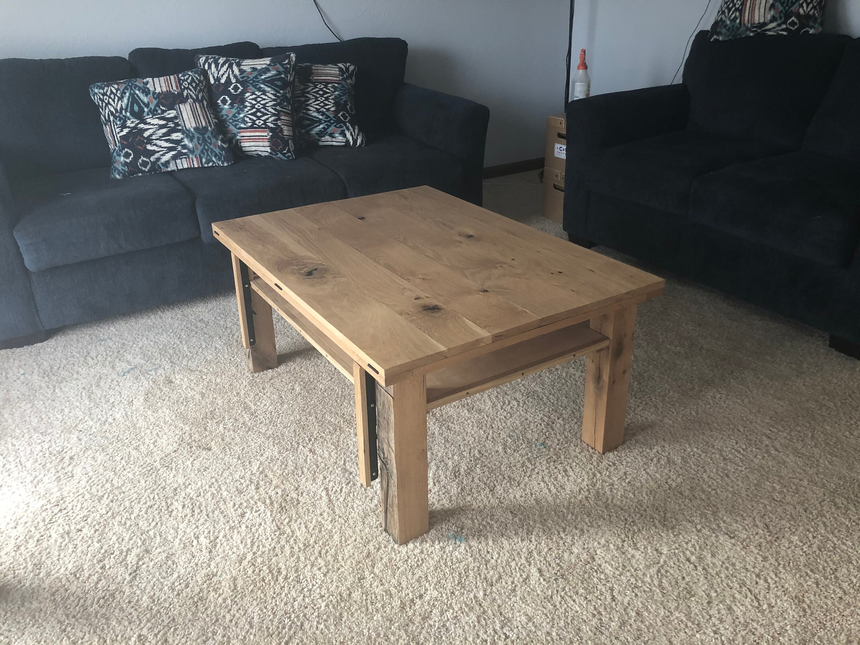 Jigsaw Puzzle Coffee Table Folding Top Etsy