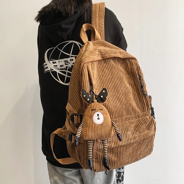 Toadstool Corduroy Backpack