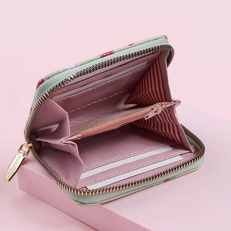 Kawaii Strawberry Wallet Ita Wallet Kawaii Strawberry Cute Etsy