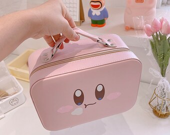 Kirby Makeup Bag Cute Kirby Makeup Bag Toiletry Bag Women -  Finland