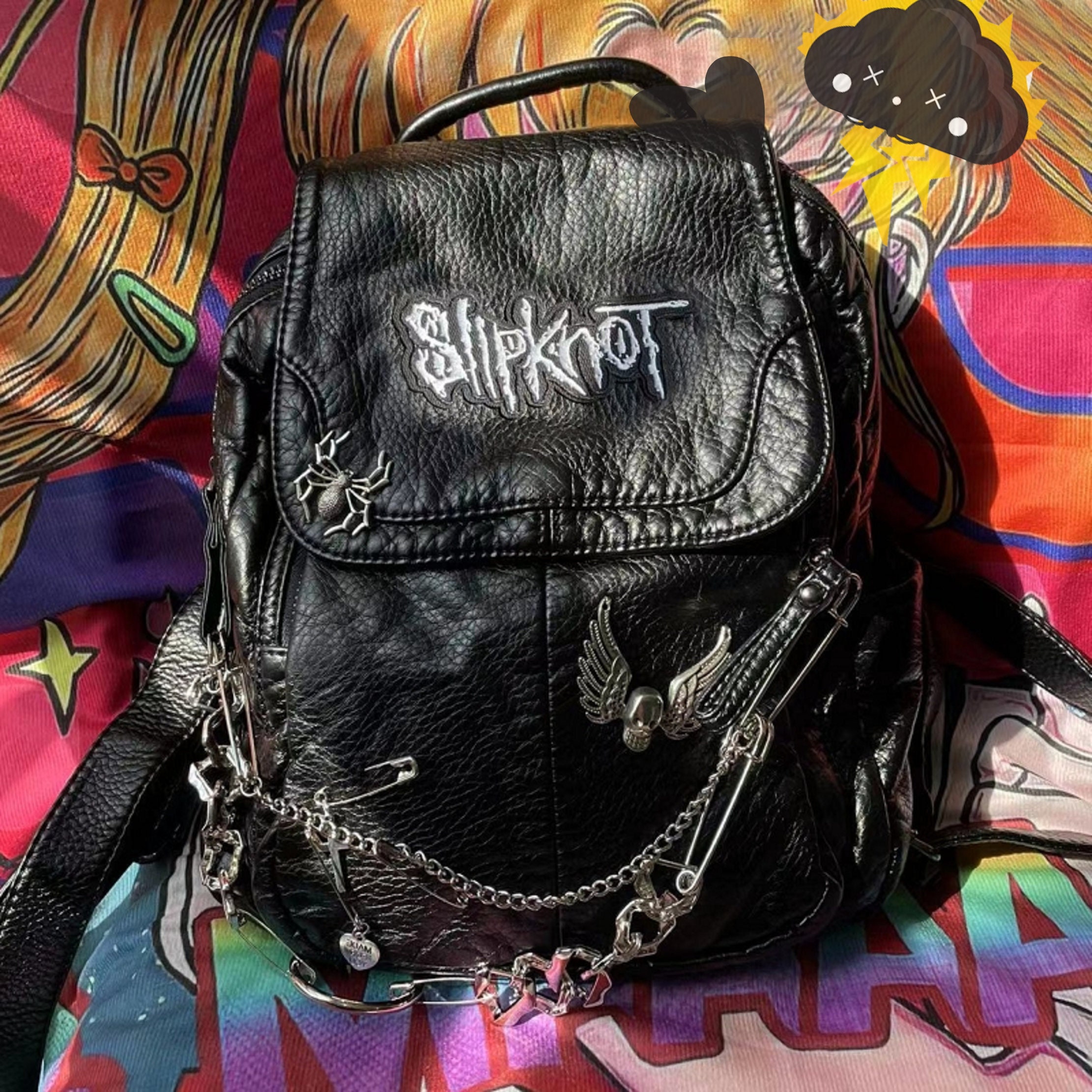 Punk patch bag diy by Falsemarker on DeviantArt