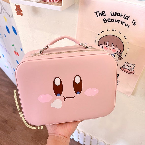 Kirby Makeup Bag Cute Kirby Makeup Bag Toiletry Bag Women -  Finland