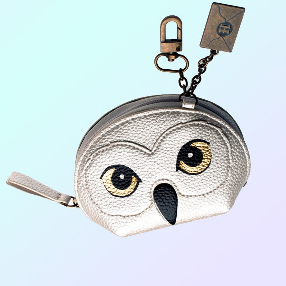 Owl Wallet Harry Potter Change Purse Owl Coin Wallet Hedwig Etsy