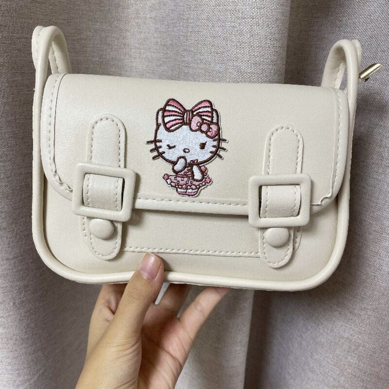 Kuromi Leather Bag Sanrio My Melody Small Crossbody Bag - Etsy