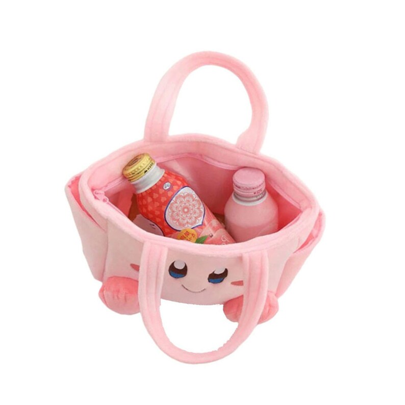 Kirby Kawaii Lunch Box Kirby Plush Bag Cute Lunch Bag for Etsy