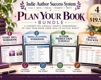 Plan Your Book Bundle | Indie Author Success System Bundle 1