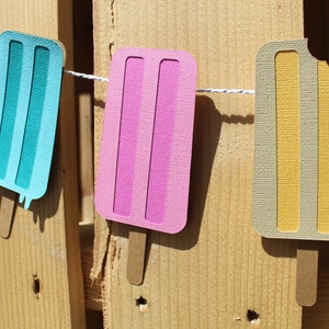 Popsicle Garland
