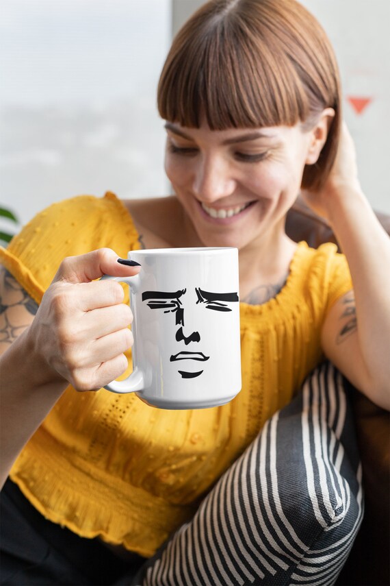 Anime Mug Sensual Anime Face Yaranaika Meme Mug Meme Coffee 