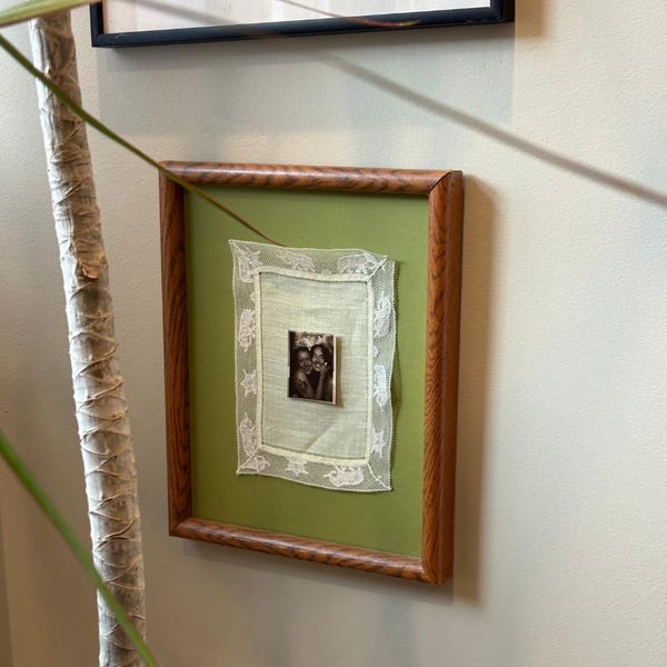 Vintage Lace Frame Matting
