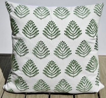 Fern green throw pillows hotsell