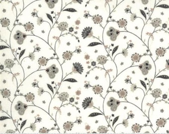 Boudoir Cloud Dancer BasicGrey 30651 15 Moda Bolt Fabric