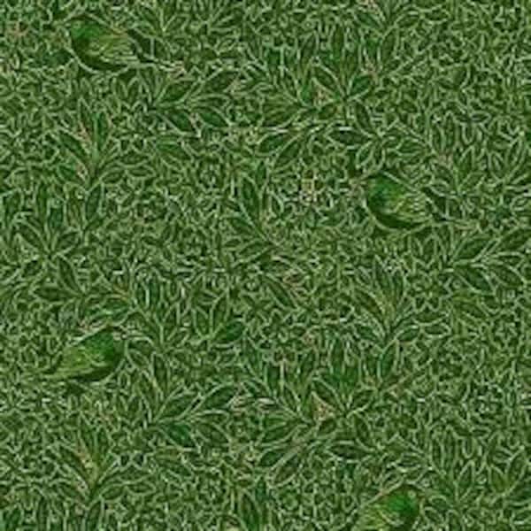 Christmas Green Metallic CM1284 Timeless Treasures