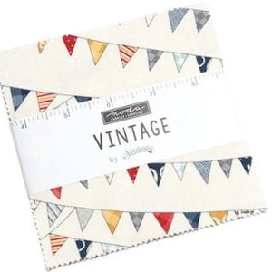 Vintage Charm Pack 55650PP Moda Sweetwater 42 Piece Assorted Charm Pack 5" x 5"