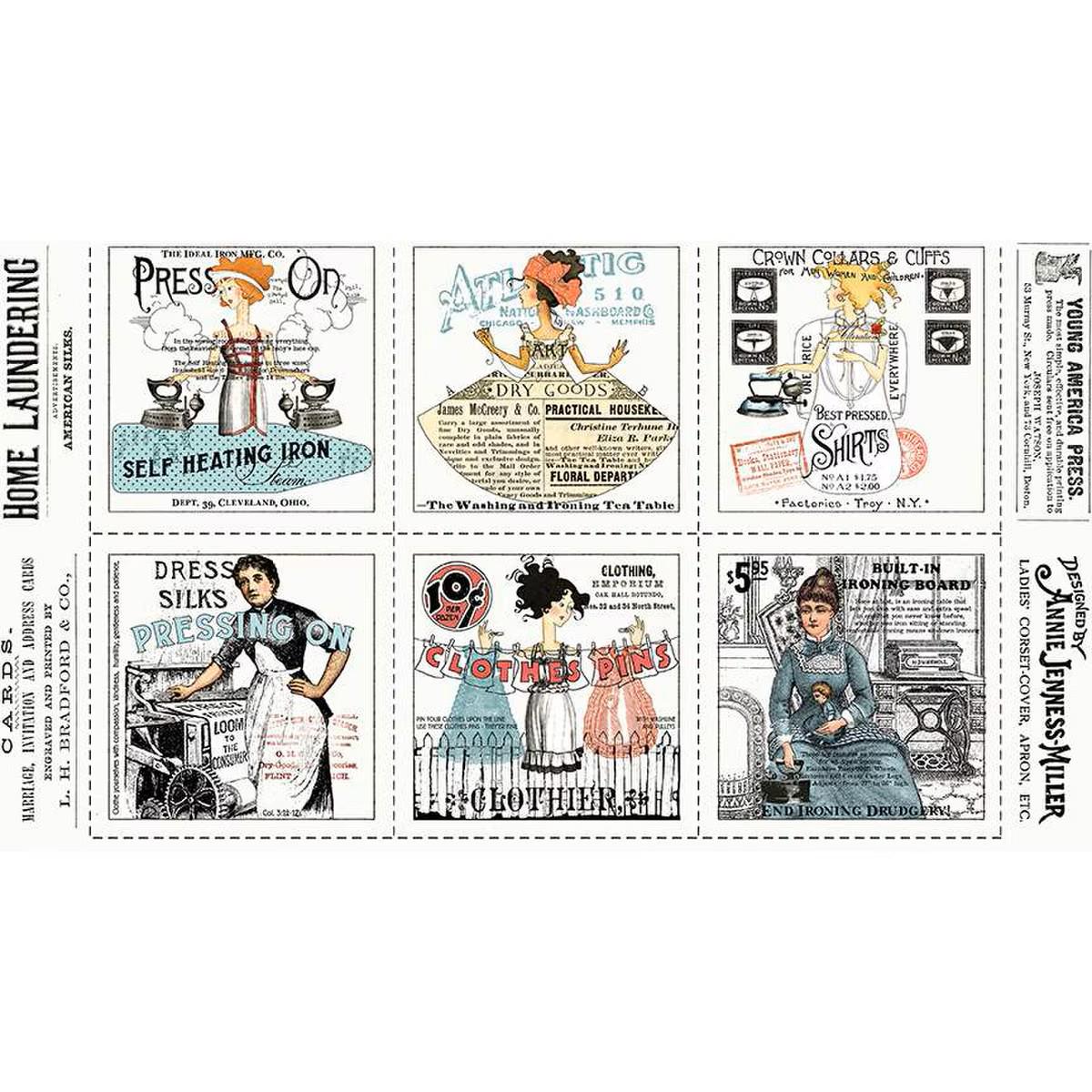 Press On Large Patch Panel  24" x 43" PD15252-PANEL by J. Wecker Frisch for Riley Blake Designs