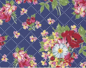 Picture Perfect Navy American Jane 21802 18 Moda Bolt Fabric