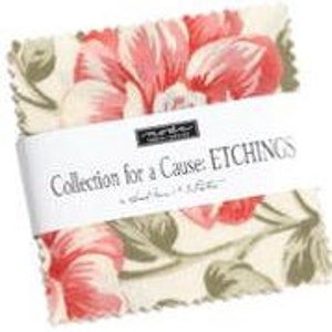 Collections Etchings Mini Charm  2.5X2.5 44330MC Howard Marcus & 3 Sisters Moda