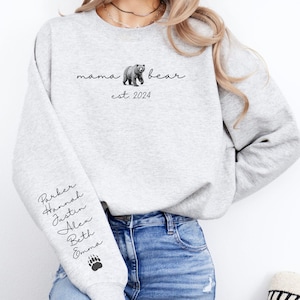 Mama bear sweatshirt etsy cheap