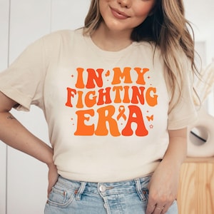 In My Fighting Era Kidney Cancer Shirt, Kidney Cancer Warrior, Cancer Fighter T-Shirt, Cancer Warrior Tee, Kidney Cancer Care Package