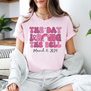 Last Day of Chemo Shirt, I Rang the Bell T-shirt, End of Chemo Gift, No More Chemo Tee, Breast Cancer Funny, Last Chemotherapy, Chemo Free