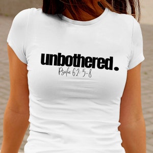 unbothered. Inspirational Positive SVG PNG PDF
