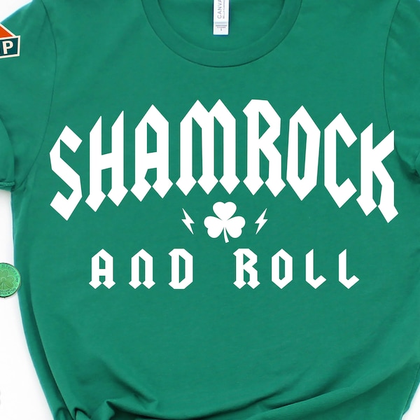 Shamrock And Roll Svg, Shamrock Svg, Funny St Patricks Day Svg, St Patricks Day Svg, Lucky Svg, St Pattys Day Svg, St Patricks Day Shirt