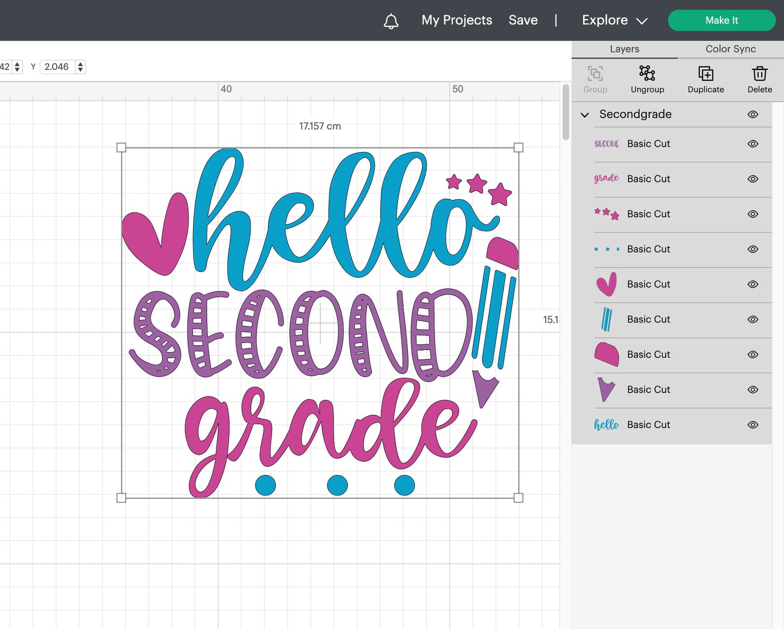 Hello Second Grade Svg 2nd Grade Svg Back to School Svg - Etsy
