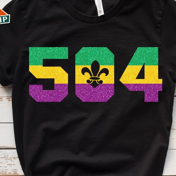504 mardi gras shirt