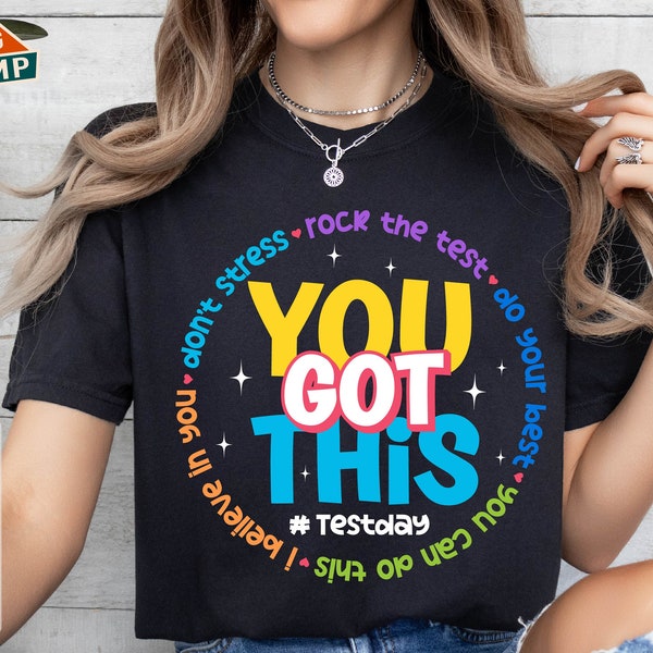 You Got This Svg, Test Day Svg, Test Day Png, Testing Svg, Rock The Test Svg, Test Day Teacher, Staar Test Svg, Teacher Test Day Shirts