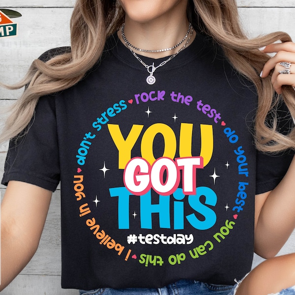 You Got This Svg, Test Day Svg, Test Day Png, Testing Svg, Rock The Test Svg, Test Day Teacher, Staar Test Svg, Teacher Test Day Shirts