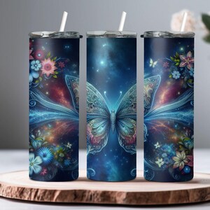 Butter Fly Tumbler Design