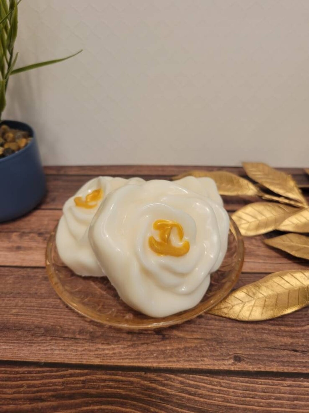 Magnolia Flower Hand Soap 3 Oz Decorative Soap Bar Etsy