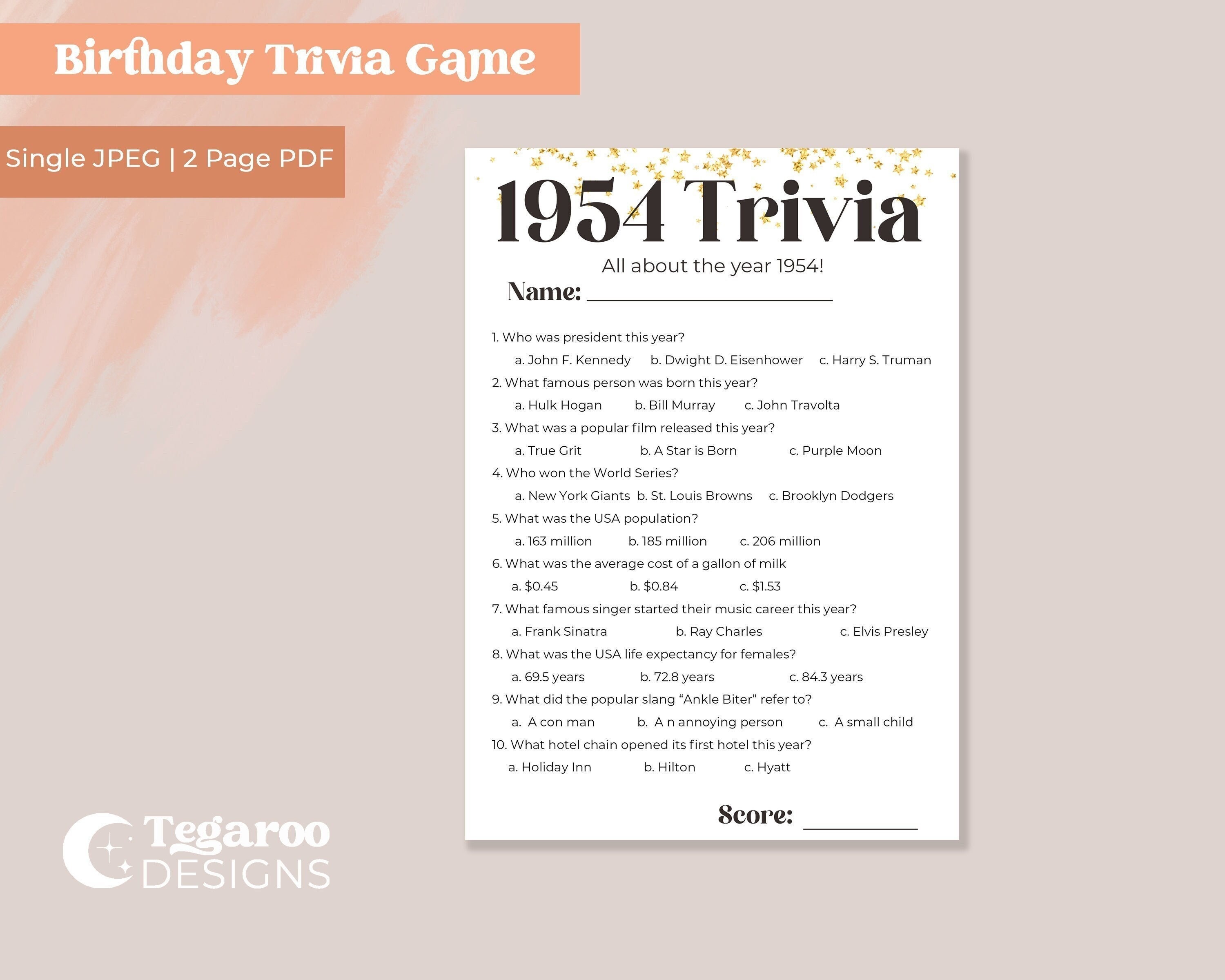 Quizfragen Zum 70 Geburtstag