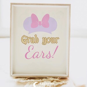 Disneyland Pastel Rainbow Custom Sign, Baby Shower Sign, Birthday Sign, Digital Download, Minimalist Modern image 11
