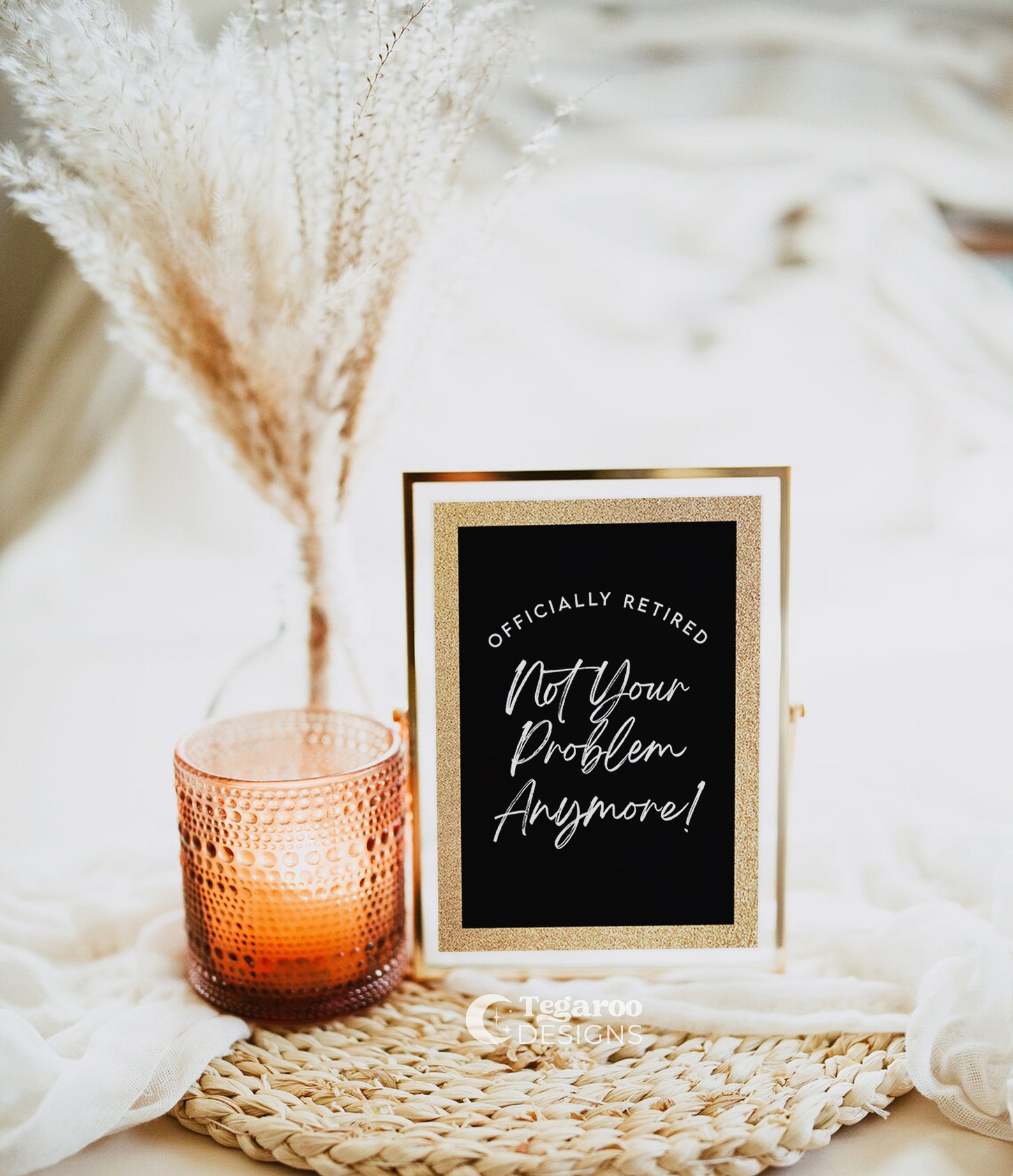 Fun, Humorous, Comedic Retirement Party Signs | Quit Quit Hooray ...