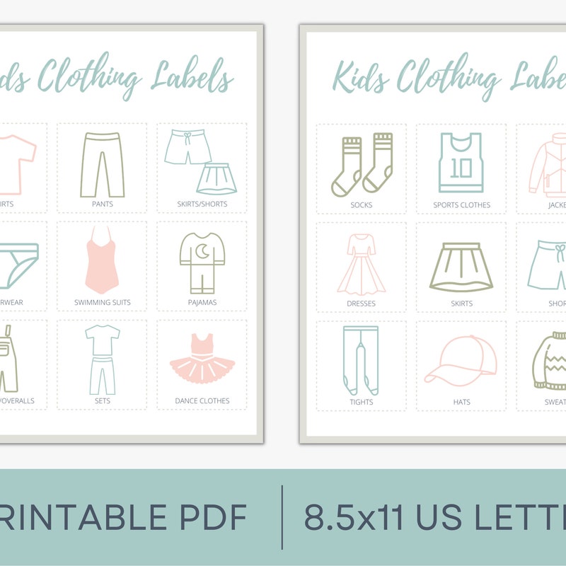 Dresser Labels - Etsy