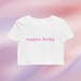 Sugar Baby Crop Top | Y2K Baby Tee