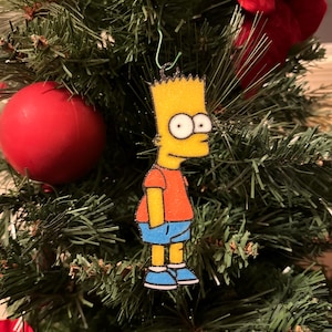 Bart Simpson Christmas ornament - meme