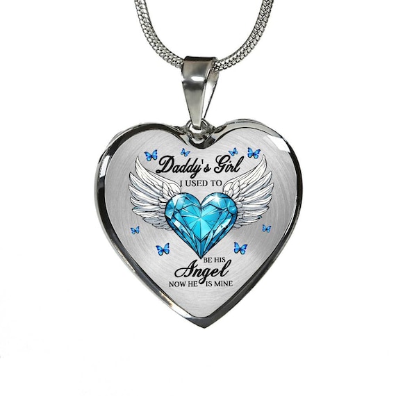 Engraved Necklace Jewelry From Dad To Daughter Daddy's Girl, Gift