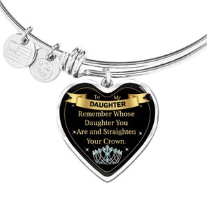 To My Daughter Bracelet, Gift For Daughter, Gift From Mom, Christmas Gift From Mom, Graduation Gift For Daughter, Grown Up Daughter Gift