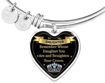 To My Daughter Bracelet, Gift For Daughter, Gift From Mom, Christmas Gift From Mom, Graduation Gift For Daughter, Grown Up Daughter Gift