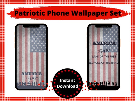 Patriotic America Digital Wallpaper iphone Background Android - Etsy Patriotic America Digital Wallpaper iphone Background Android - Etsy