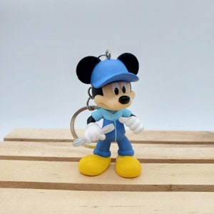 Mickey Mouse keychain.