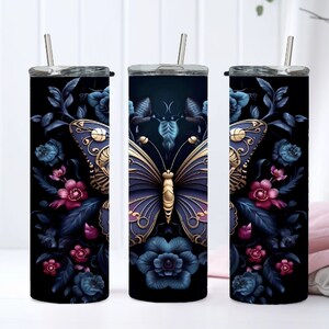 Butterfly - 20oz Stainless Steel Tumbler