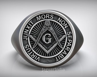 Knights Templar masonic ring,Sterling silver master masonic ring, customized masonic ring, personalized masonic ring,crown masonic ring,