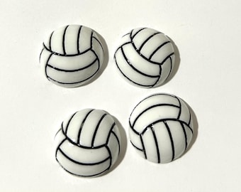 volleyball - miniature Montessori language object trinket resin craft dollhouse