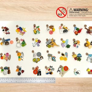 Montessori language objects ABC miniatures trinkets - Alphabet Letter Sounds - Phonics - I Spy - sensory bin - preschool, homeschool