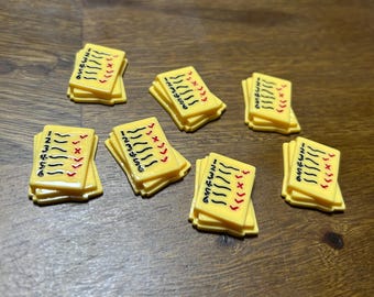 quiz - exam - test - miniature montessori language object trinket