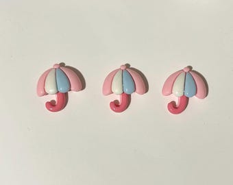 umbrella - miniature montessori language object trinket resin craft dollhouse decor